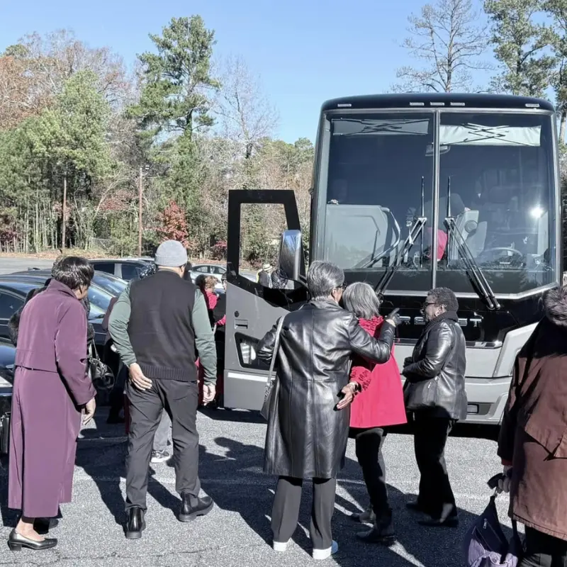church bus rental
